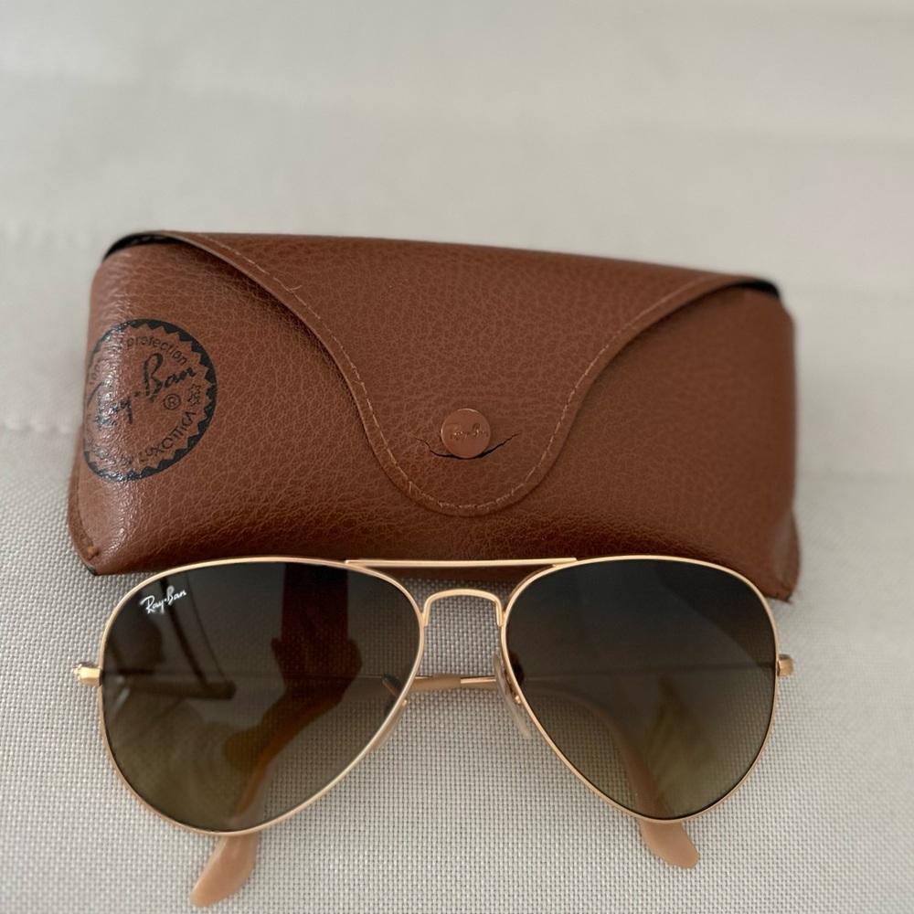 Ray-Ban aviator sunglasses